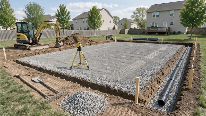 Drainage & Base Preparation service in Akron, OH