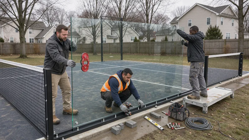 Structural Glass & Mesh Panel Installation service in Akron, OH